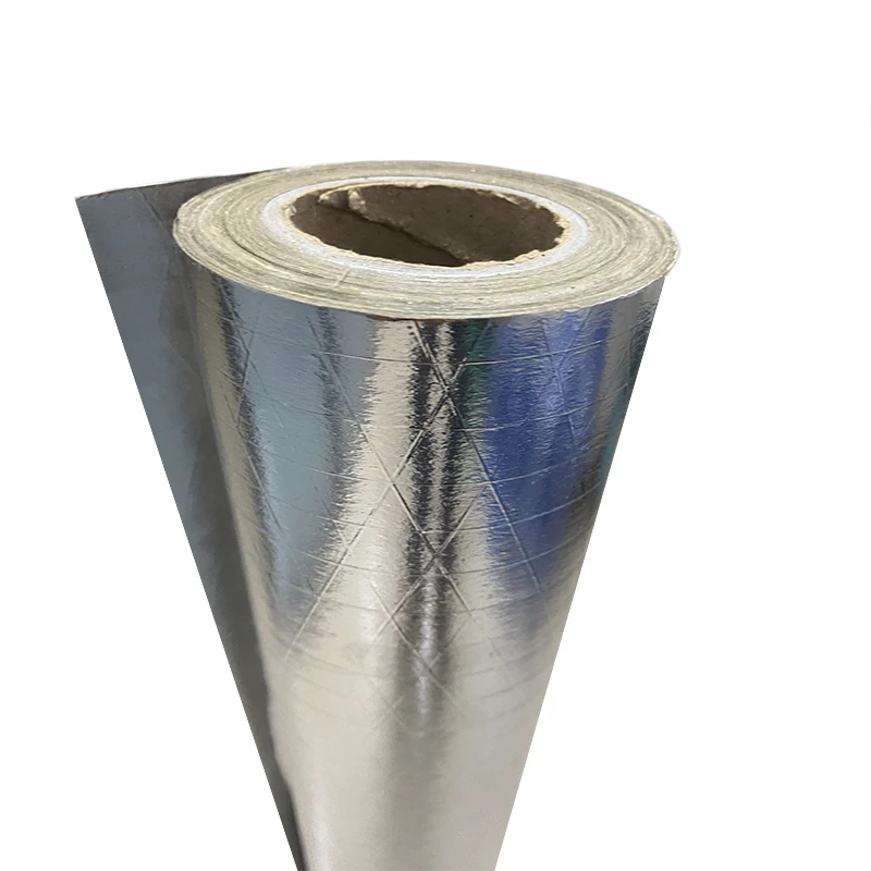 Kraft Paper Foil Insulation Faced Grid Aluminum Foil Laminated Paper for Roof Moisture Proof