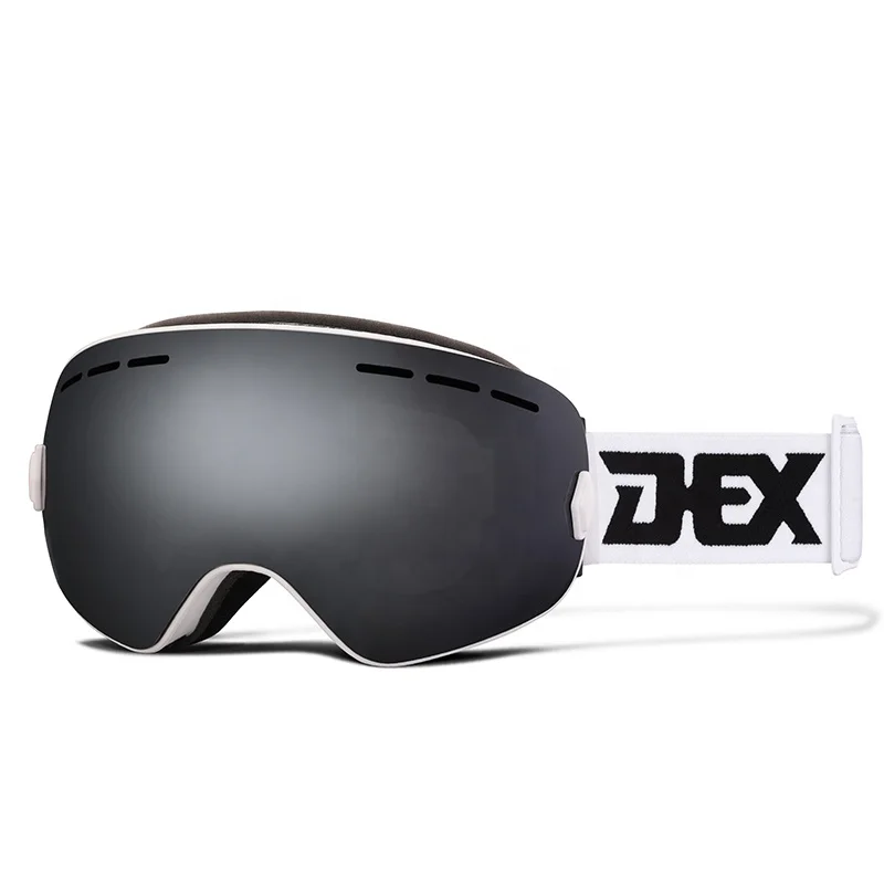 OEM heated ski goggles anti fog lens glass ski face shield custom snow snowboard goggles