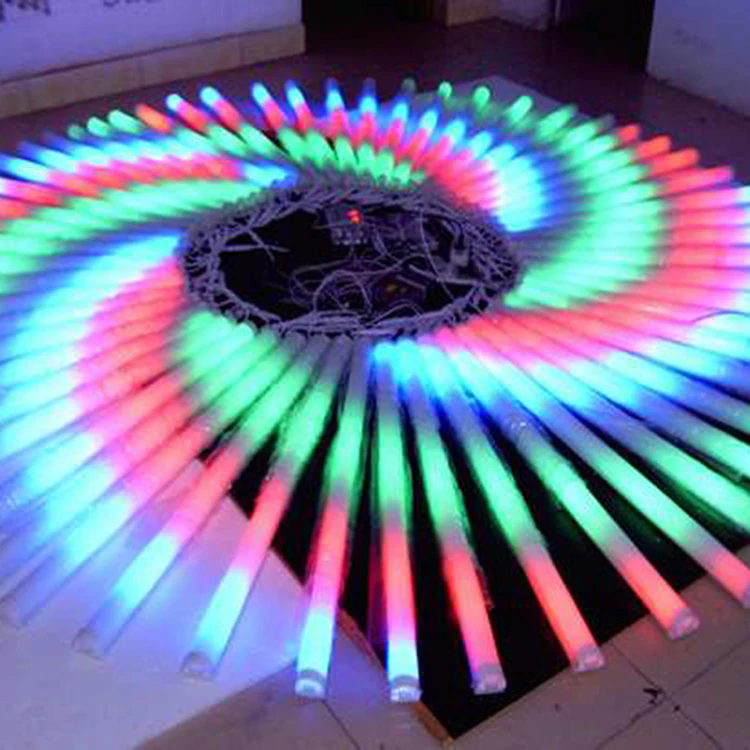 Colorful Contour Digital Tube Full Color Marquee Lighting Outline Billboard Facade Lamp Building Wall
