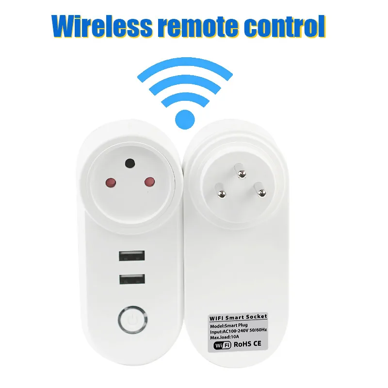 smart home automation UK alexa wifi plug multi Remote Control tuya smart Power plug Socket portable timer for home appliances