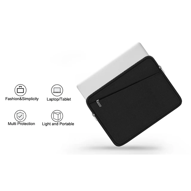 BSCI Laptops Sleeve Handbag Case For Macbook Pro Air 13.3 14 15 15.6 Inch Waterproof Notebook Cover Laptop Compute Bag