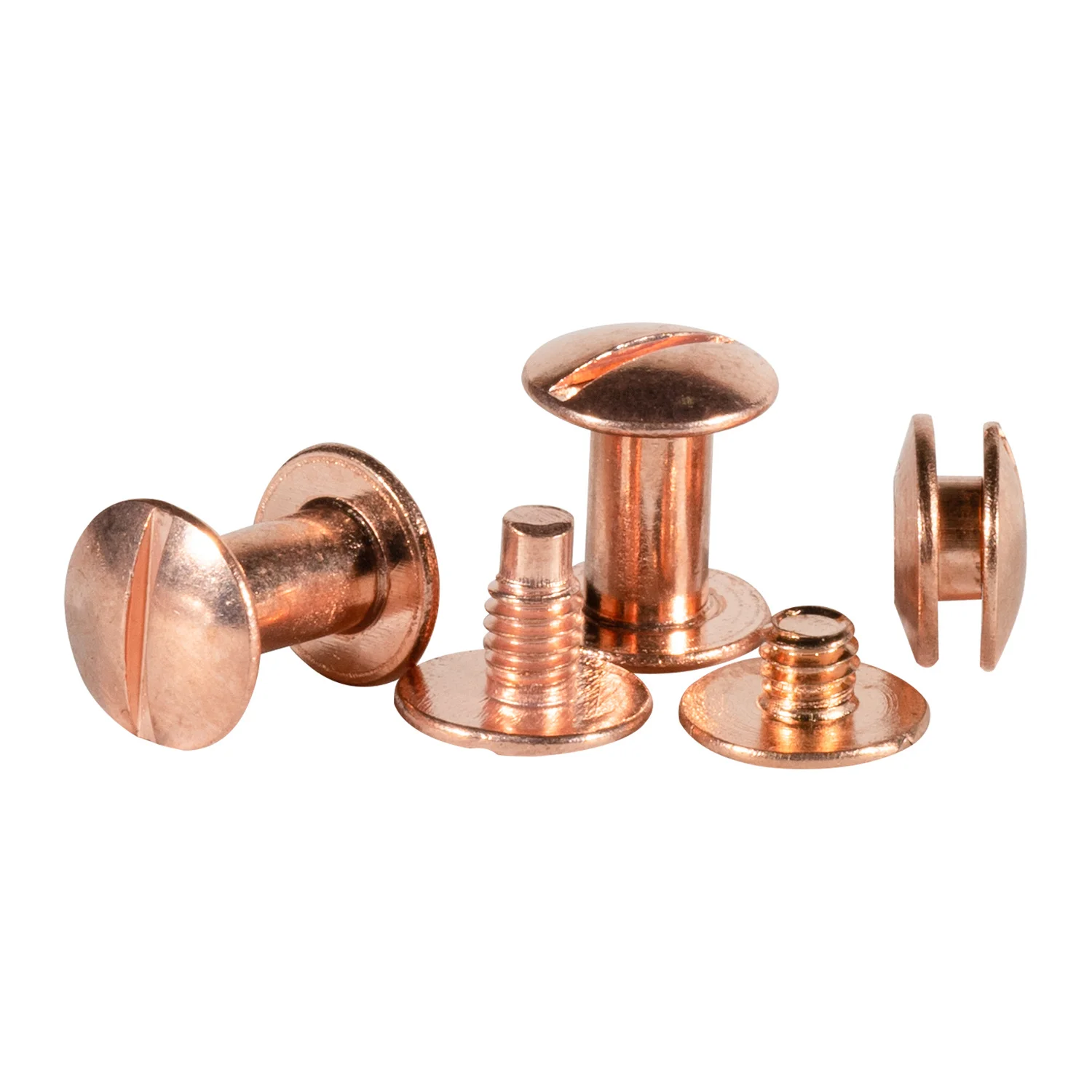 Custom Factory Price Book or leather binding Fasteners Screws Bolt Binding Post Rivet