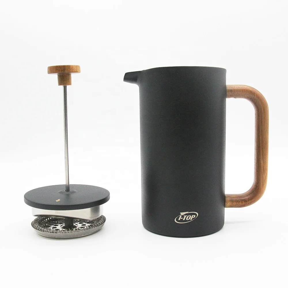 High quality 18/10 doule wall stainless steel french press