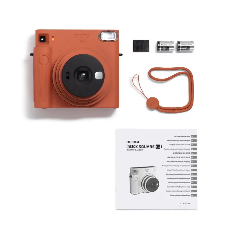 Fujifilm Instax квадратная SQ1 гибридная мгновенная фотокамера цветная Мини пленочная печать камера белая рамка