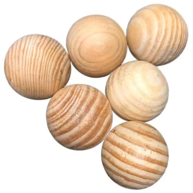2.5cm 2.8cm 3cm 5cm 6cm finished pine wood ball wooden craft balls custom size acceptable