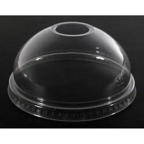Cold Cup PLA Dome Lid with Straw Hole