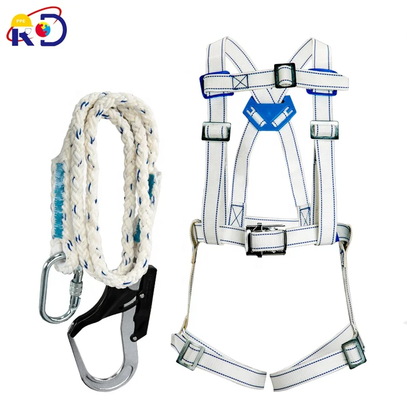 fall proof full body flame retardant safety belt for construction at work site at height