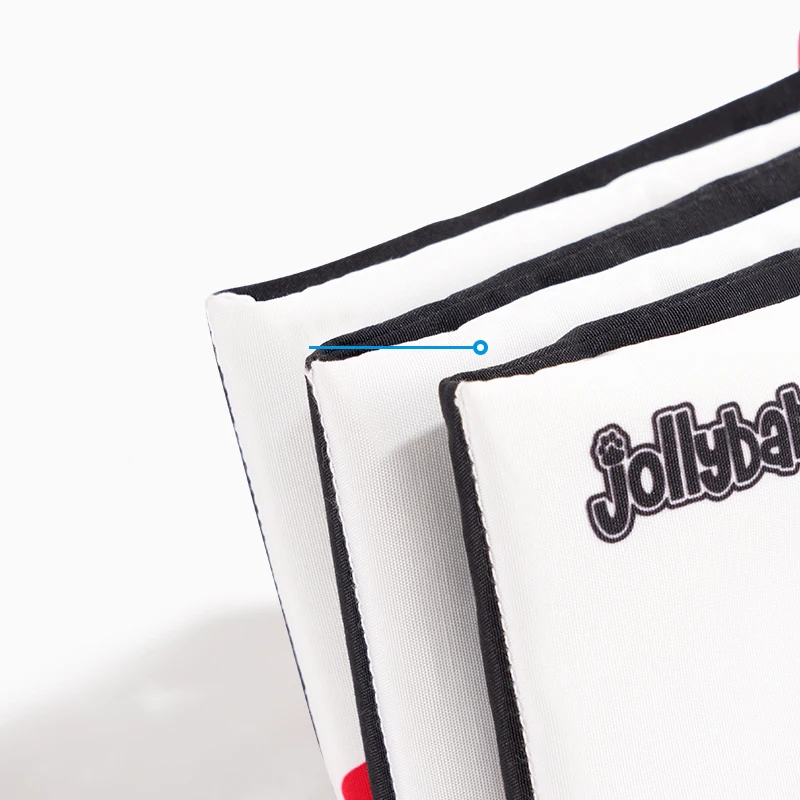 Baby Cloth Book Newborn Bed Crib Quiet My First Book Infant Montessori Black White Books for Babies Sensory Toys