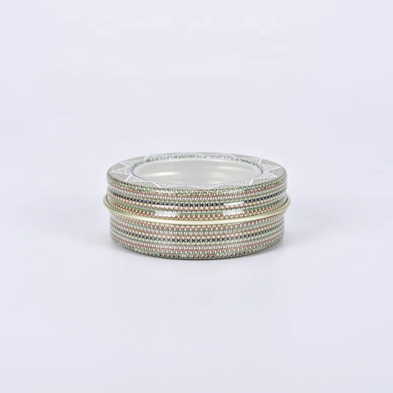 Food Grade Airtight Waterproof Aluminium 1-3g PVC Window Saffron Empty Tin Jar Box Packaging Container