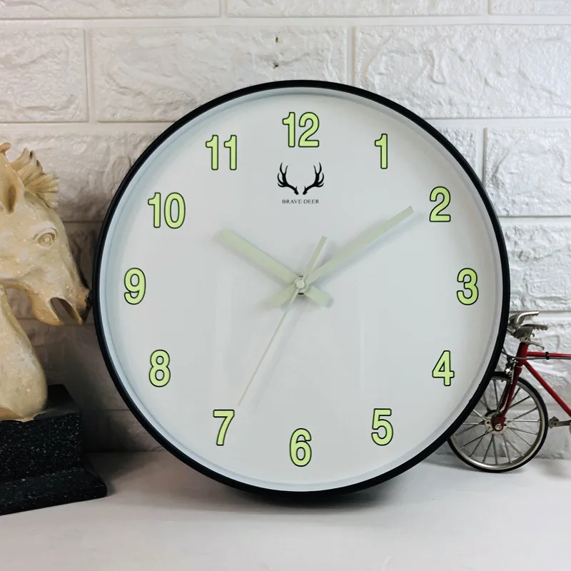 High Quality Luminous wall clock New Design For Sale Amazon Hot Selling Luminous Digital Clock
