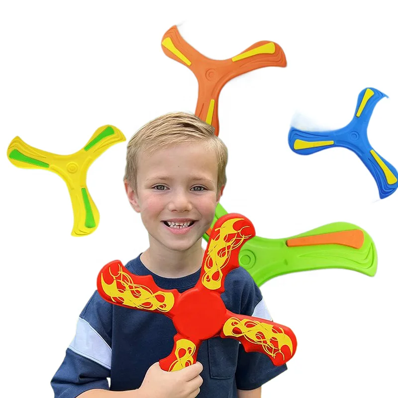 New Innovations Interactive Other Outdoor Toys Sport Cross Magic Flying Back Soft EVA Foam Throw Boomerang For Kids