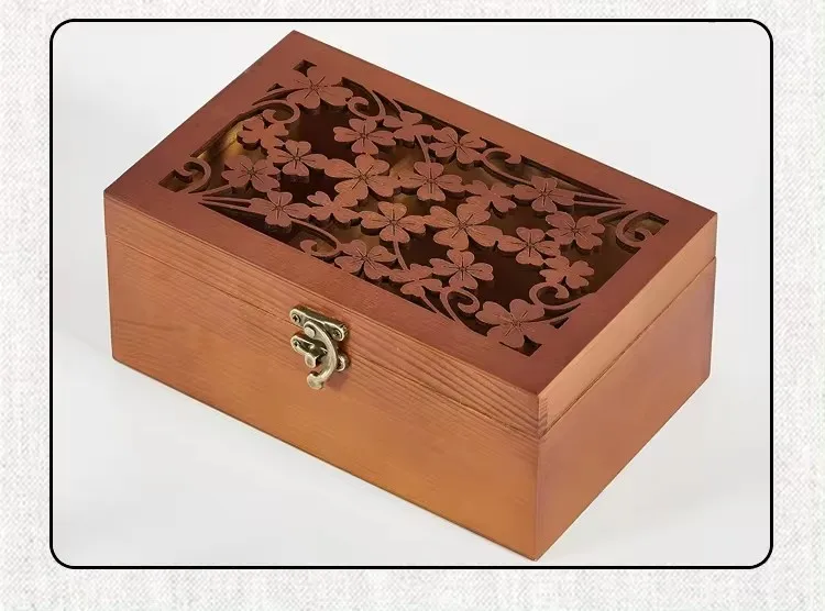 Wholesale Customize Luxury MDF Wine Glass Wooden Boxes Piano Lacquer Wine Box for Perfume Gift Packing