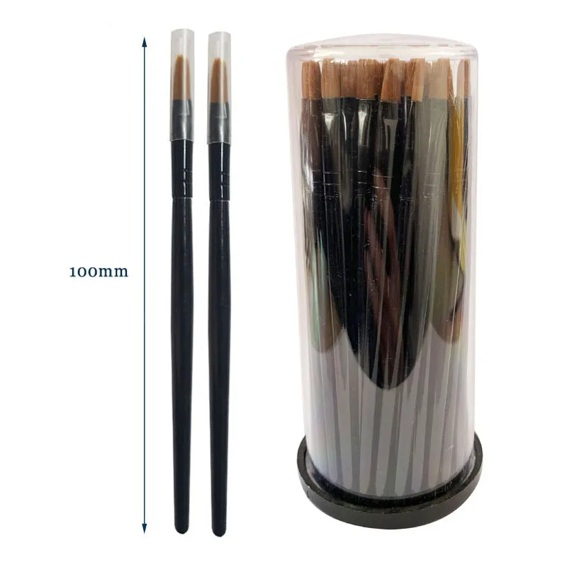 In Stock Wholesale Disposable Soft Nylon Hair Mini Lip Brush