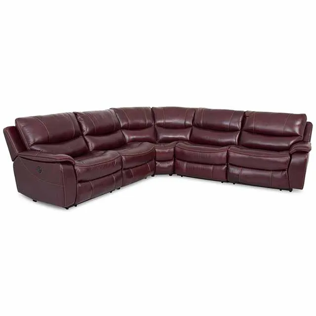 Italian Luxury Modern L Shape Corner Leather Sectional Cushion Wooden Sofas Set For Home Hotel Living Room Furniture