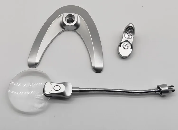 Desktop Metal Hose LED Magnifier MG5B-3 Tube Led Magnifier Magnifying Glass