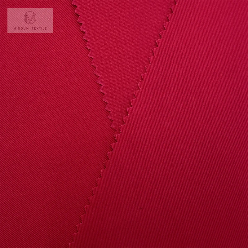 Mindun однотонная ткань 100% хлопок 16x12s 108x58 Twill Ткань для рабочей одежды Униформа пальто брюки шляпы