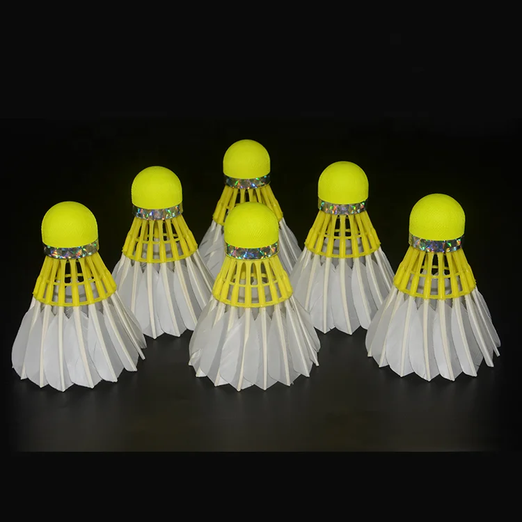 Original Source Goose Feather Shuttlecock Badminton 3in1 Shuttlecocks Hybrid Shuttle Most Durable for Professional Training