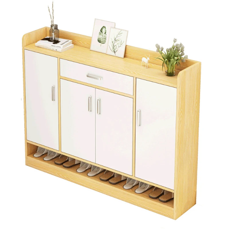 Manufacturer Direct Sale Wooden Furniture Panel Shoecase Professional shoe cabinet customization free design custom shoe rack