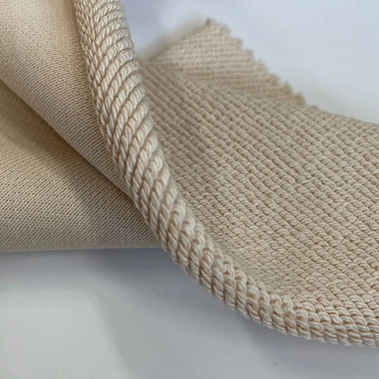 buy fabrics wholesale 100% middle weight pure terry cotton fabric terry fleece fabric 75% cotton gsm 100% cotton french terry