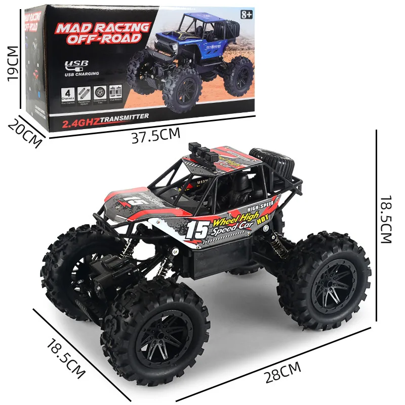 
kids toys RC Car 1/14 4WD Remote Control Vehicle 2.4Ghz Electric Buggy Off-Road Truck 