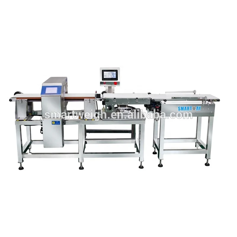 SW-CD320 Industrial conveyor check weigher gold metal detector for cookie