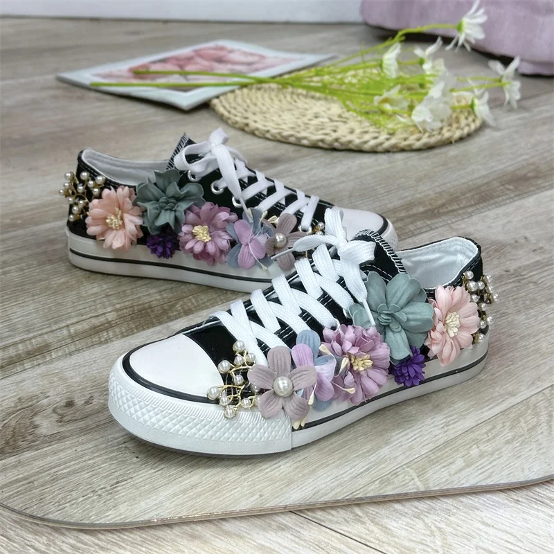 Custom Casual Men Breathable Rubber Sole Walking Style Vulcanize Shoes Canvas Trendy Shoes