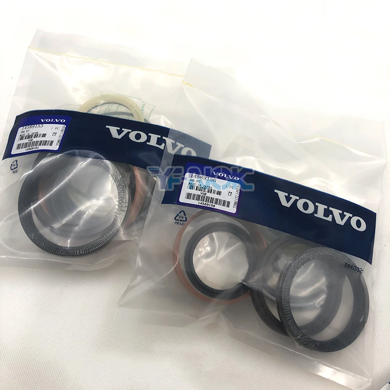 VOLVO Excavator oil seal EC55 EC55B Boom cylinder seal kit 14589154 14589148 VOE14589148