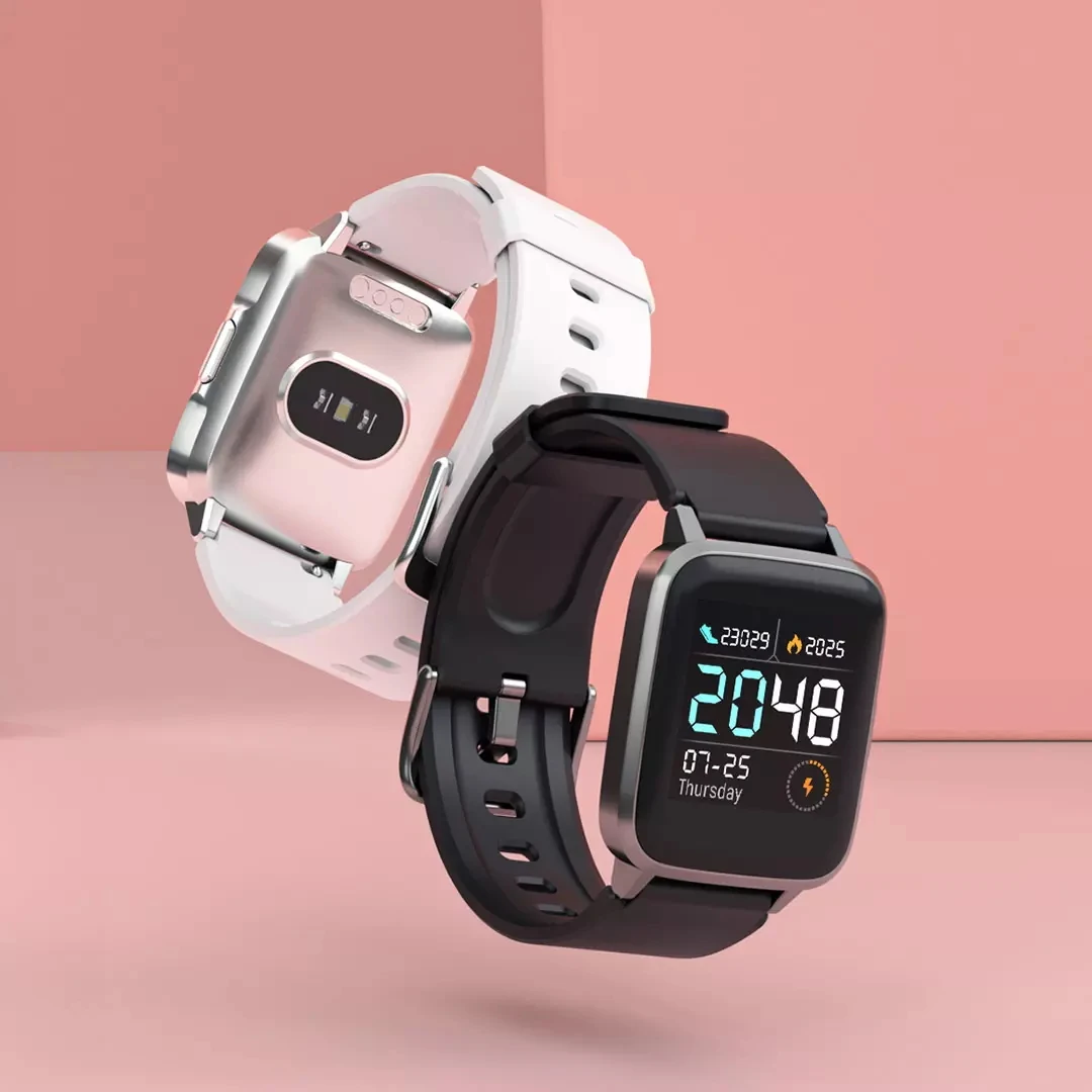 Xiaomi Youpin Haylou LS01 Fitness Sports Automatic Wrist Lady Android Man Mens Smart Digital Watch Band Women LCD Touch Screen
