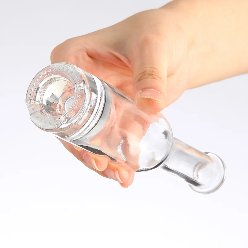 Selling Top flint glass bottle cold brew bottles wine organic oil  bottle