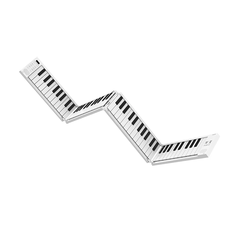MIDIPLUS Professional Edition 88-Key Folding Piano Portable USB Electronic Hand Roll Keyboard Adult Beginners On-the-go Practice