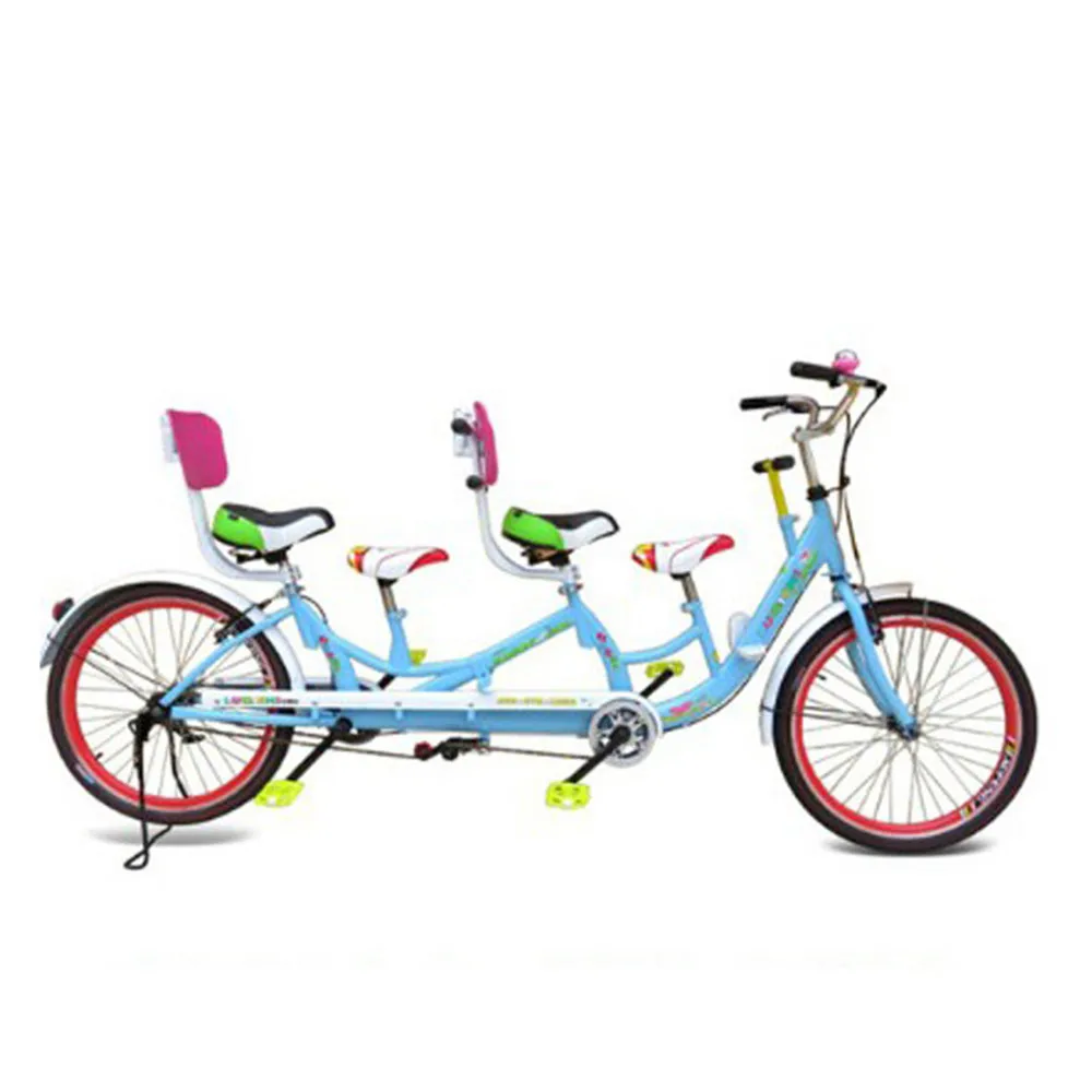 5 Person Tandem Bike For Sale/family Bicycle/24 Tandem Bike