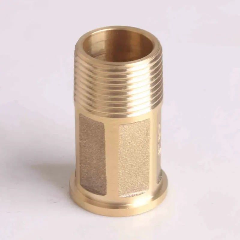 china suppliers custom water tube fitting ND20 brass water meter nipple