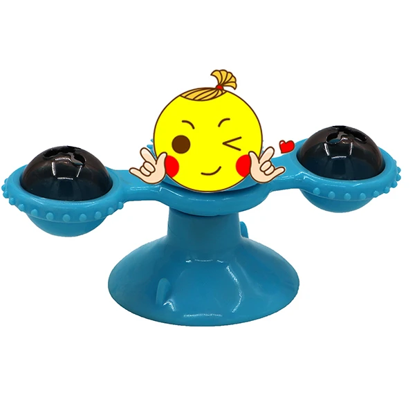 
Cat Toy Windmill Toy Cats 2020 Amazon Hot Sale Cat Soft Toy Pet Turntable Windmill 