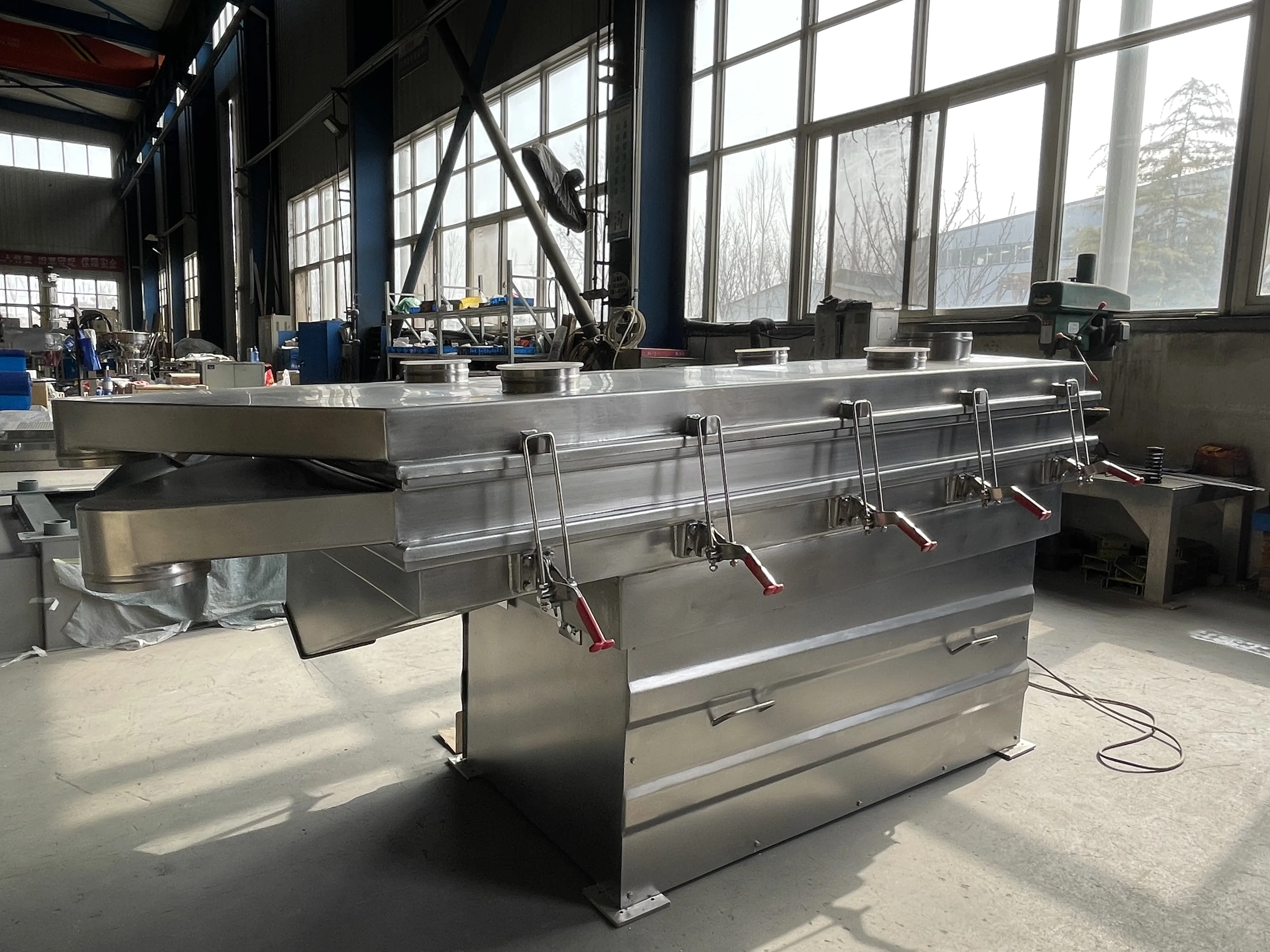 electric vibro classifier for pumpkin seeds sifting China vibrating screen manufacturer