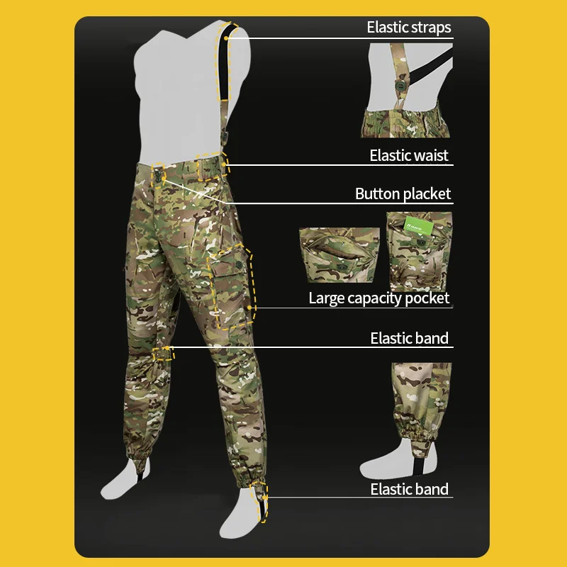 SIVI Outdoor Camouflage Russian Waterproof Winter Wind Tactical Wear Hunting Clothes Combat Set GORKA Uniform Suit