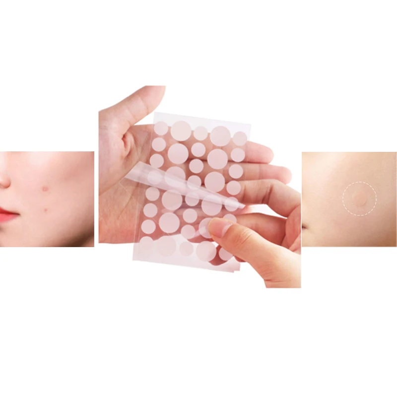 ACNE Pimple removal cover spot dots Invisible with Tea tree oil salicylic acid transparent hydrocolloid  PATCH