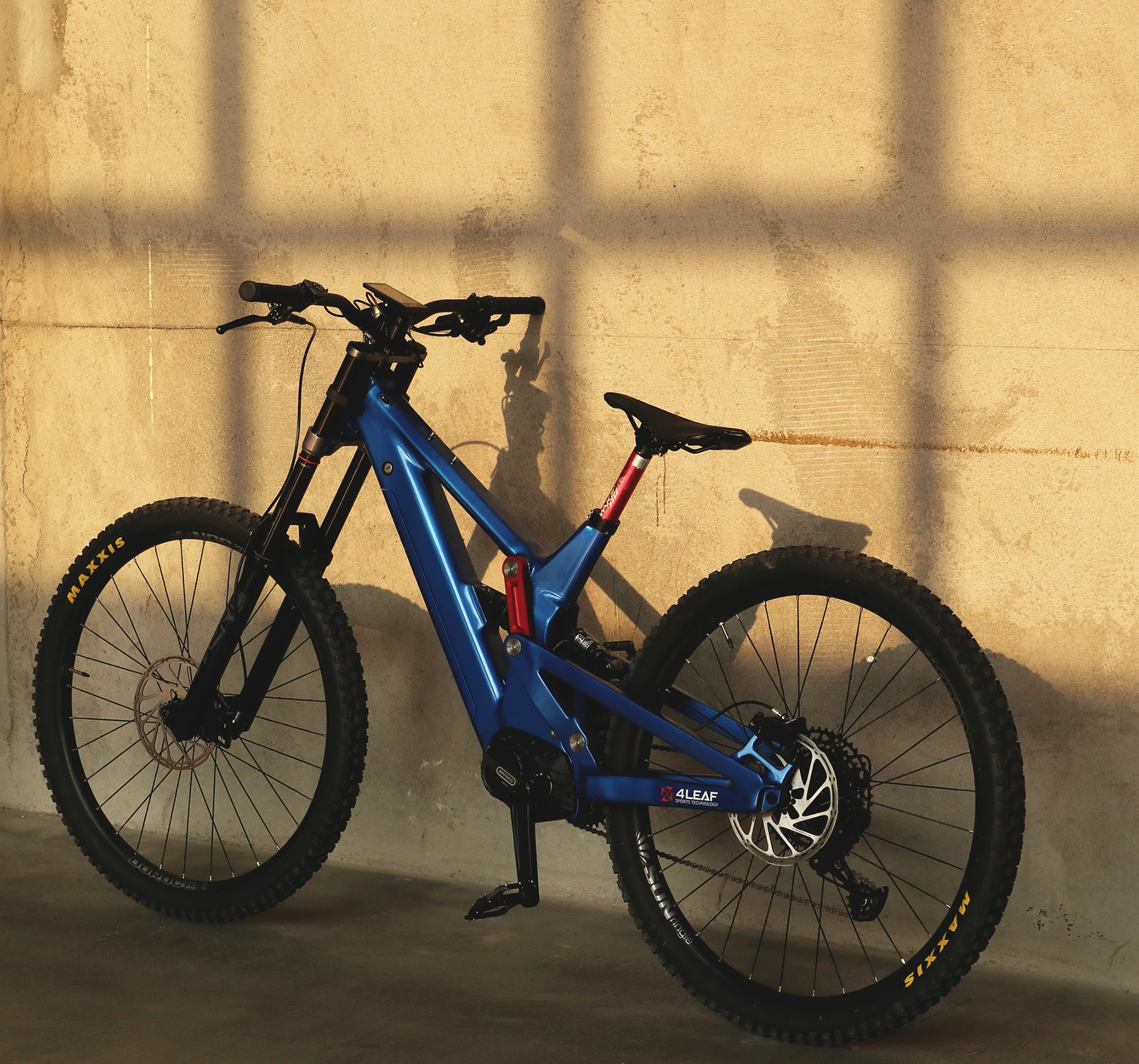 Base Version Aluminum Alloy Downhill Mountain Bike VPP Downhill Ebike Off Road MTB Full Suspension Rockshox Electric Bike