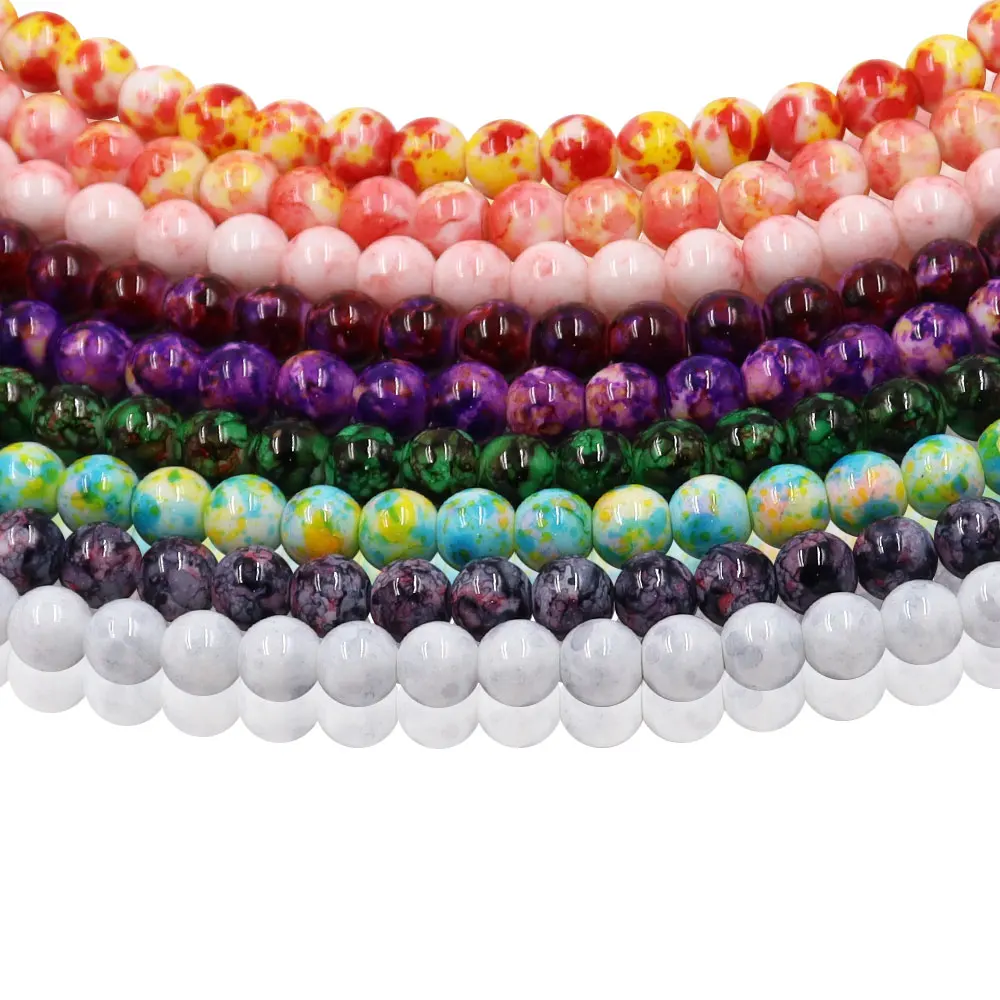 Best Price Of China Manufacturer Flower Beads 8mm Loose Beads Used For Decoration