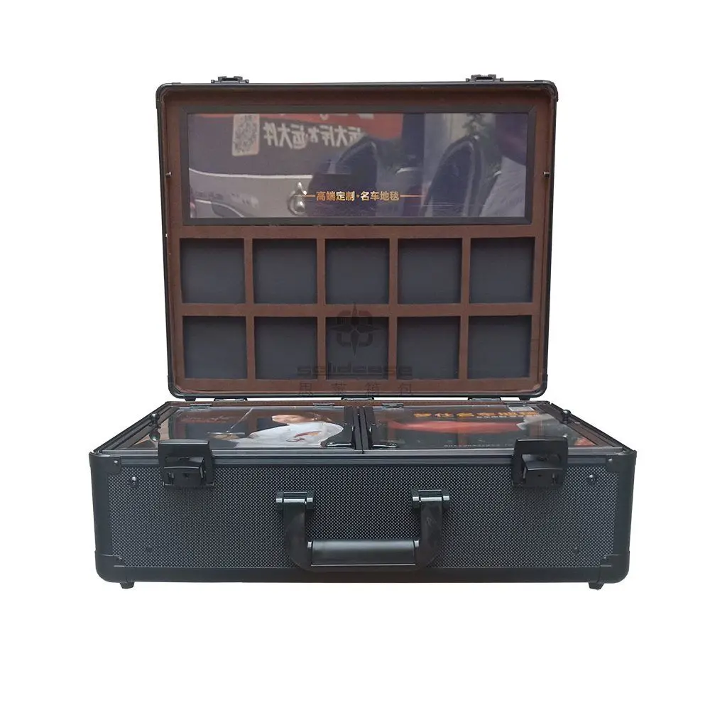 aluminum carry hard case for Carpet industry Professional customized aluminum case manufacturer