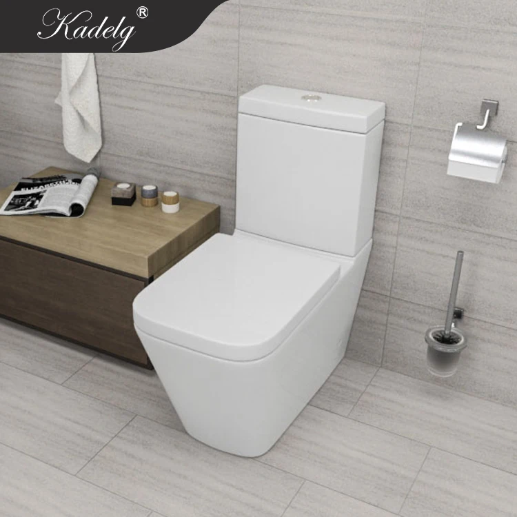 Watermark Sanitary Ware Rimless Two piece Ceramic Australia WC Toilet