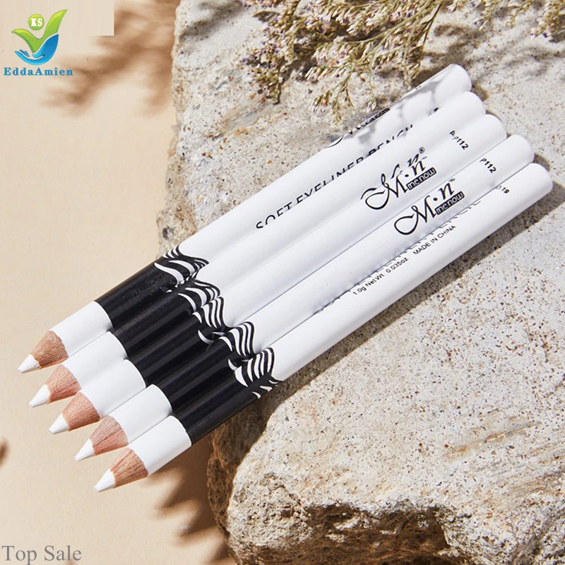 Wholesale Menow Waterproof Long Lasting Eyeliner Best Makeup Black white Eye Liner with private label