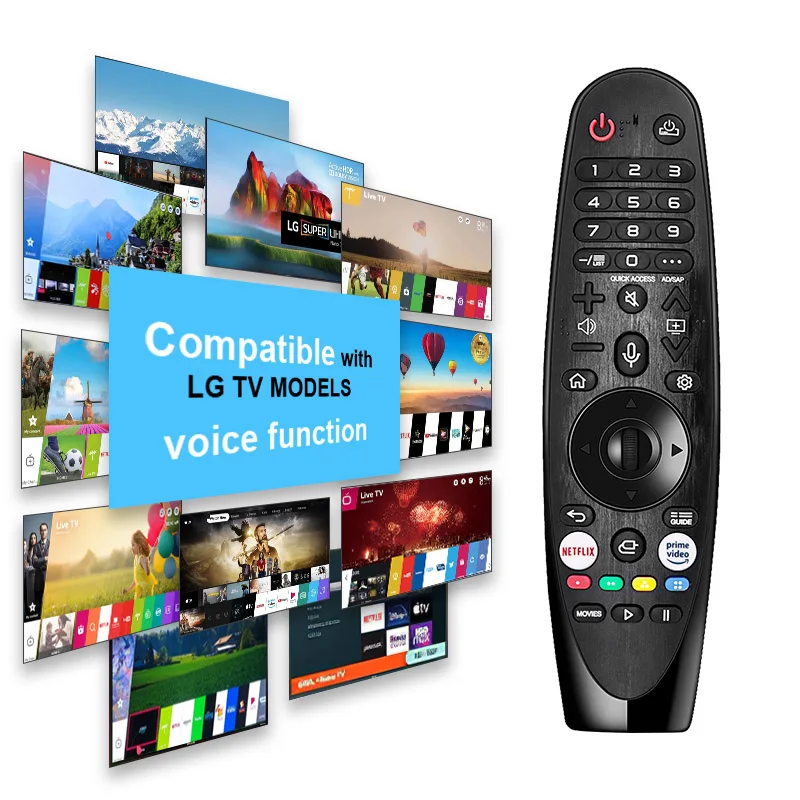 Voice Air Mouse Magic Universal Smart Remote Control Compatible LG TV 2020 OLED  ZX WX GX CX BX series NanoCell 4K UHD Models