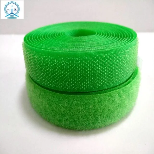 Custom Different Color or Width Hook and Loop Strap Manufacturer Fast Delivery Velcroes Tape Factory Price Hook and Loop Fabric
