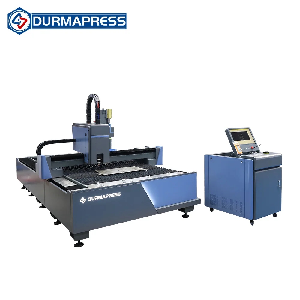 new product 1000W BS3015D  Single plate  fiber laser cutting machine by Durmapress wide range of use