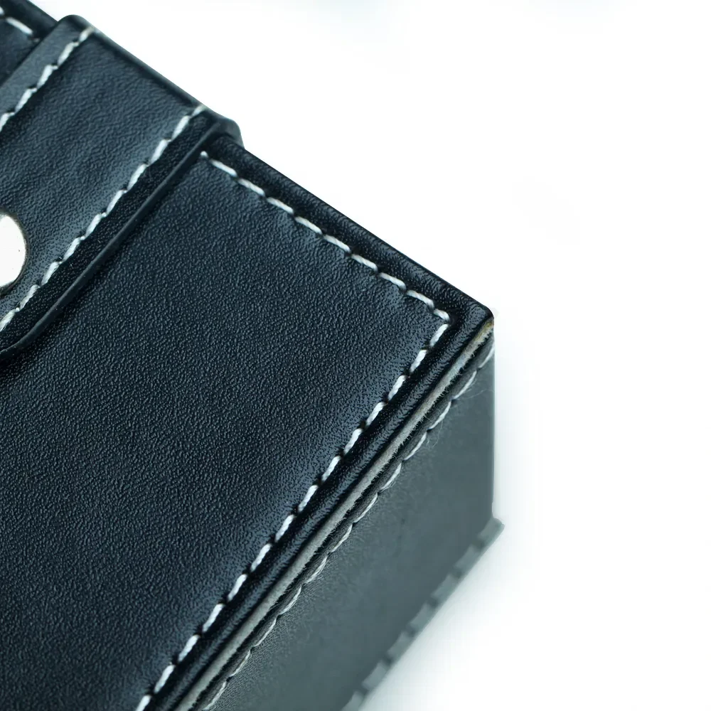 Customized Professional Poker Chip Box Luxury Durable Pu Leather Poker Chips Sets Storage Organizer