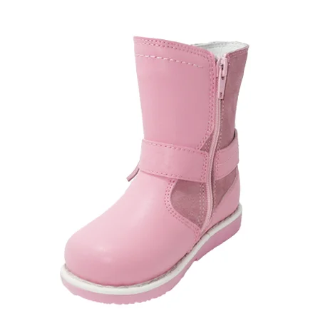 Popular orthopedic boots winter footwear for kids girls fashion and fancy winter ankle boots