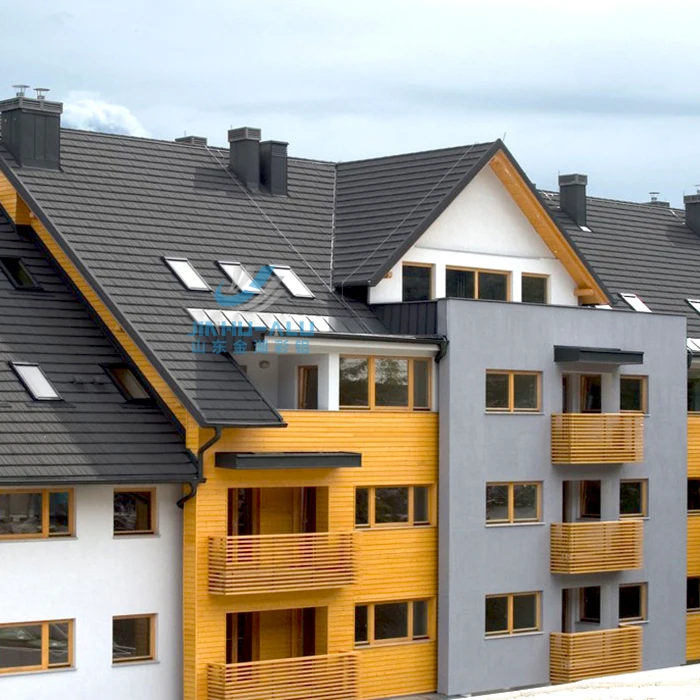 HDPE Artificial palm synthetic thatch roof tiles