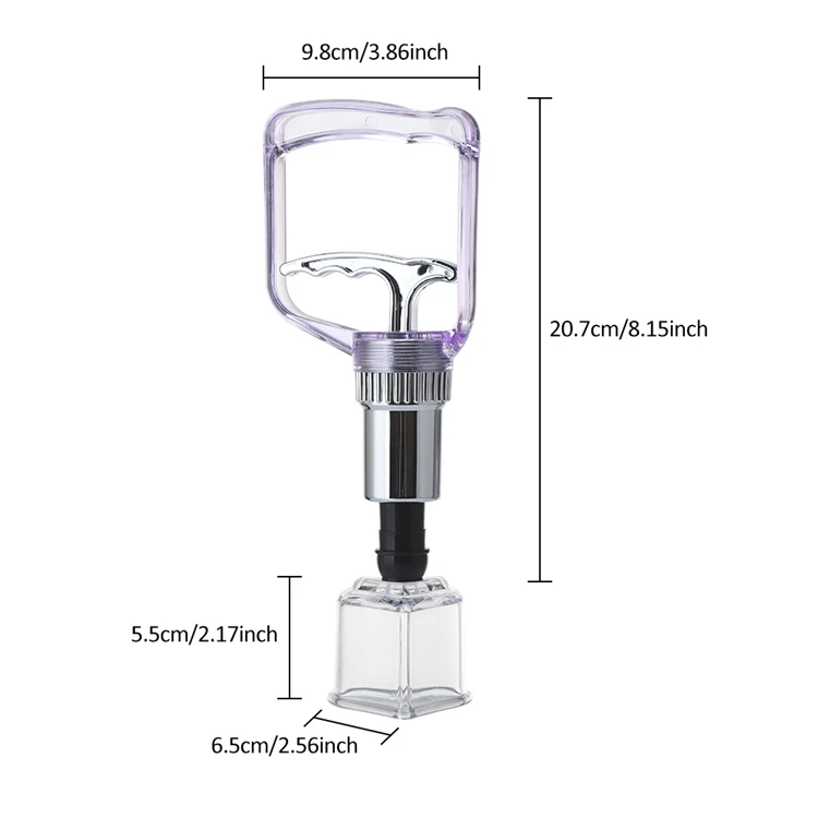 Wholesale Customized Good Quality Plastic Vacuum Suction Pump Cupping Gun