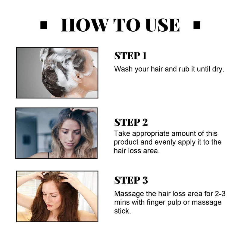 Unlock Vibrant Hair with Black Rice water Hair Growth Spray and Hair Growth Spray  OEM