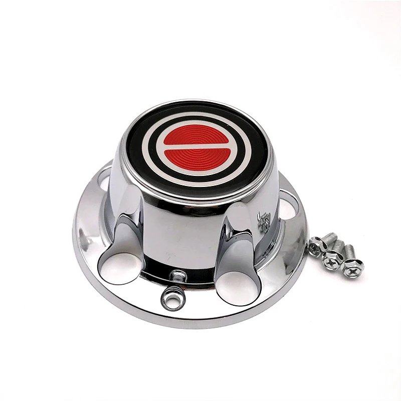 180mm Custom Vehicle Black Chrome ABS Plastic Vehicle Hubcaps Wheel Cover wheel cup For For 1980-1996 F150 Bronco Van